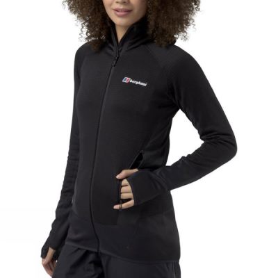 Berghaus Extrem 7000 - Női Kapucnis Pulóver - Fekete (Magyarország EZU379028)